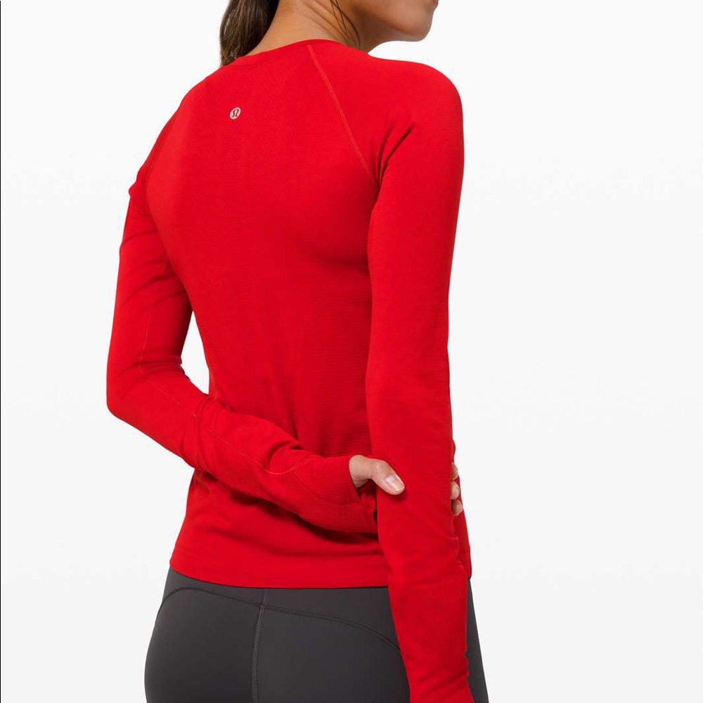 Swiftly Tech Long Sleeve 2.0 *Race - Dark Red